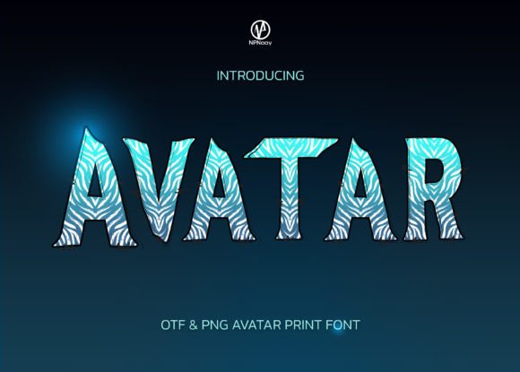 Avatar Display Font
