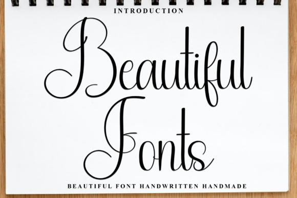 Beautiful Fonts: A Masterpiece of Elegance in Typography