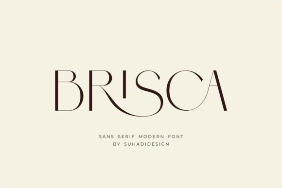 Brisca Font: A Modern Sans Serif for Stylish and Classy Design