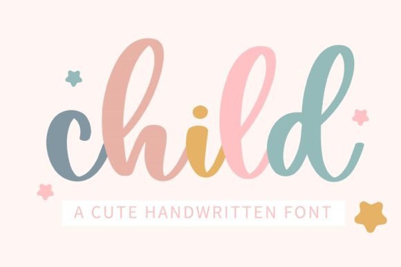 Child Font: A Sweet and Versatile Handwritten Style for Creative Projects
