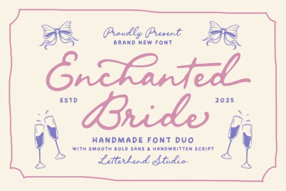 Enchanted Bride Font Duo