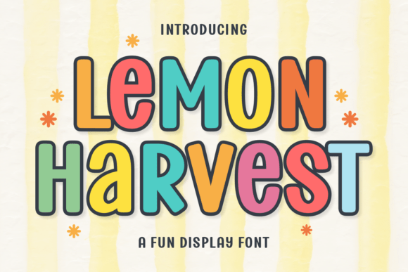 Lemon Harvest: A Font That Brings Warmth and Charm to Your Designs
