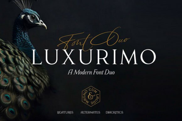 Luxurimo: A Font Duo That Elevates Design with Elegance and Versatility