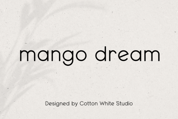 Mango Dream Font: A Modern Sans-Serif for Global Design