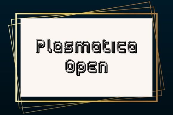 Plasmatica Open: A Modern Display Font for Creative Expression