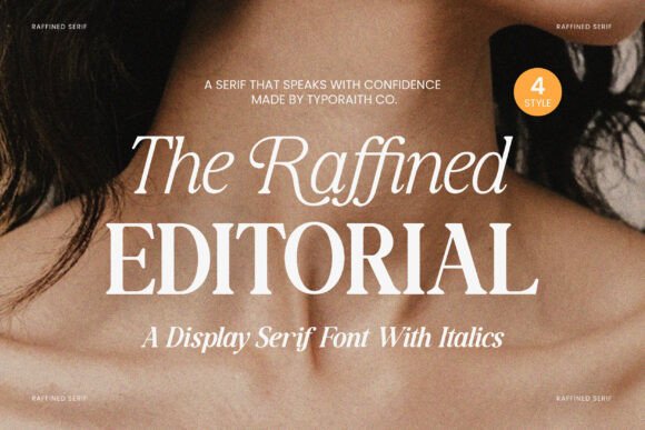 Raffined Serif: A Font That Elevates Design with Timeless Elegance
