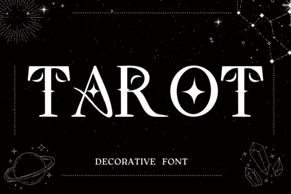 Tarot as a Decorative Font: Celestial Whimsy in Typography