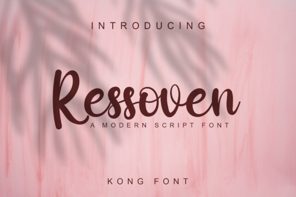 Unlocking Creativity with Ressoven: A Playful Script Font for Modern Designers